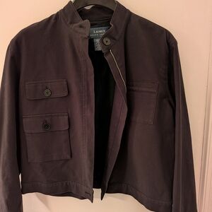 Lauren Ralph Lauren Women's Black Utility Jacket | XL